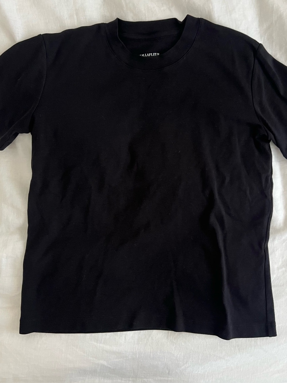 Kids Black Crewneck Tee - Unbranded